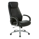 Silla ejecutiva de lujo de piel Pro Line II de Office Star Products - EC62119AL