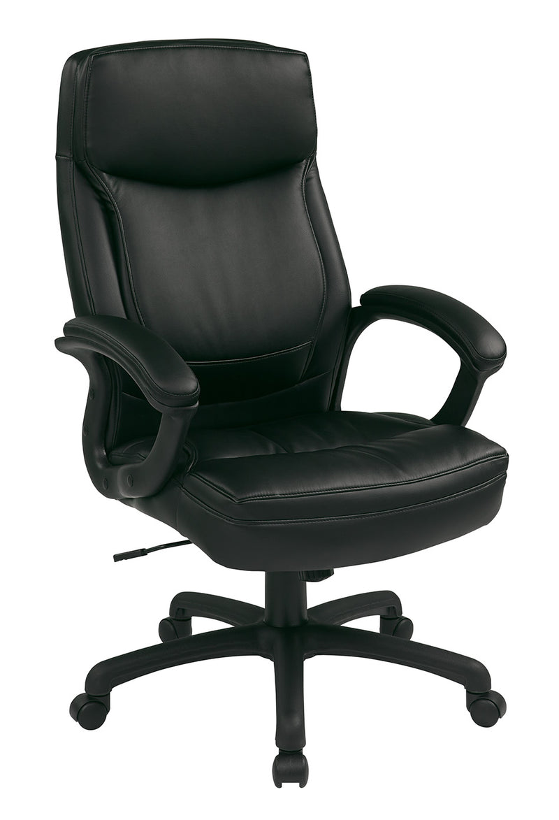 Executive High Back Eco Leather Chair by Office Star - EC6583