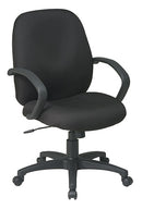 Sillón Ejecutivo de Gerencia de Respaldo Medio con Respaldo de Tela de Office Star - EX2651