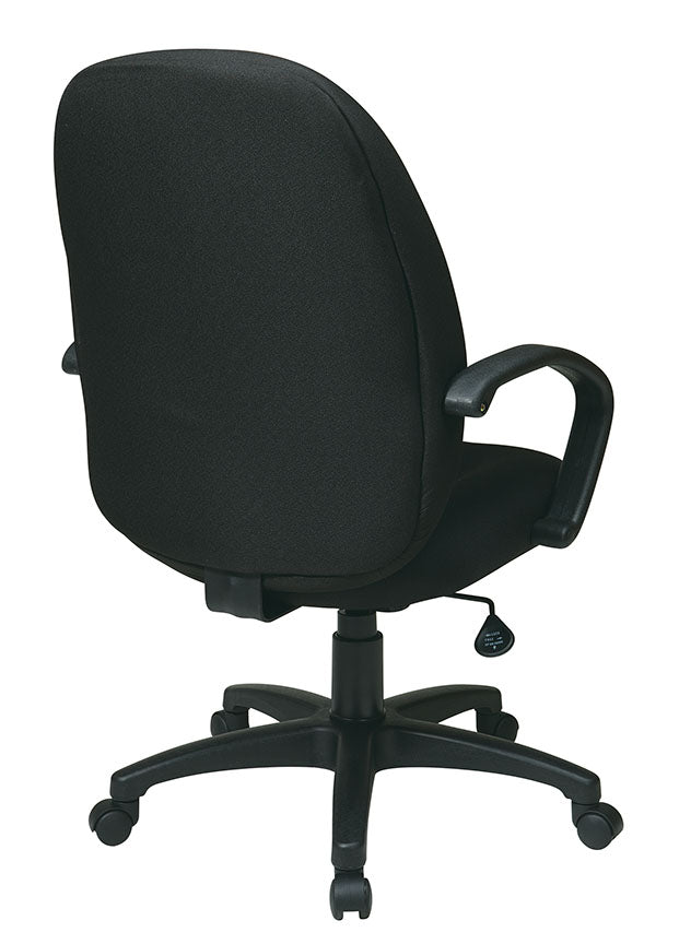 Executive High Back Managers Chair with Fabric Back by Office Star - EX2654-231