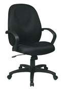 Sillón ejecutivo de respaldo alto con tejido de Office Star - EX2654-231
