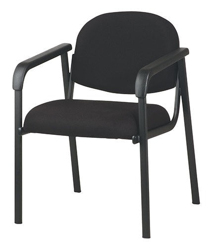 Designer Plastic Visitor Chair with Shell Back by Office Star - EX35-231
