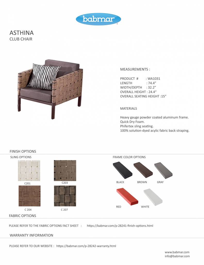 Asthina Club Chair