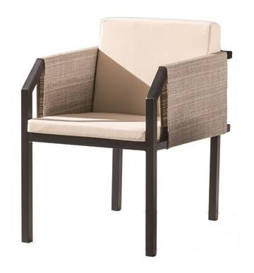 Barite Chair With Side Fabric