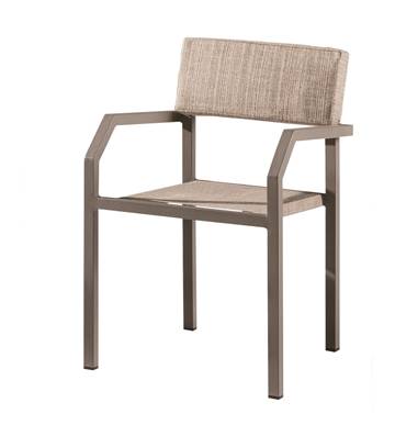 Barite Dining Chair With Armrests