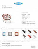 Seattle Round Club Chair