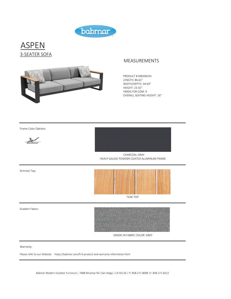 Aspen Sofa