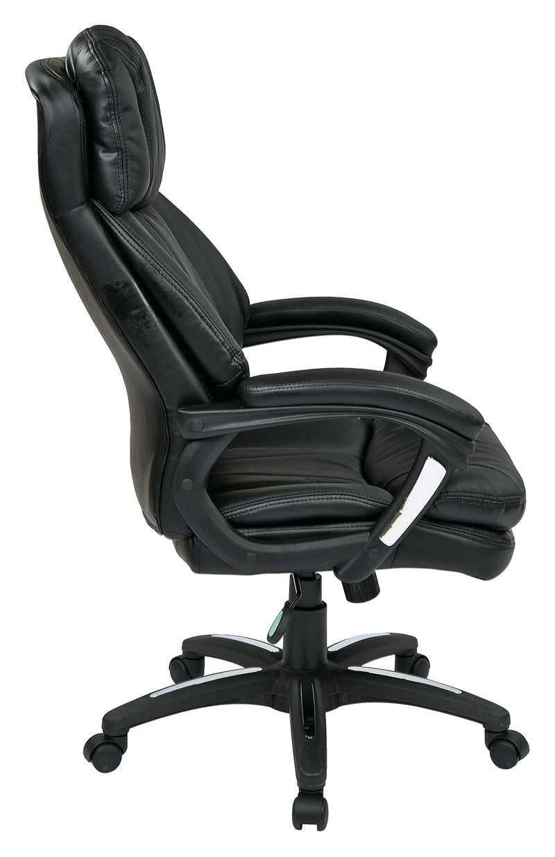 Oversized Faux Leather Executive Chair by Office Star - FL9097-U6