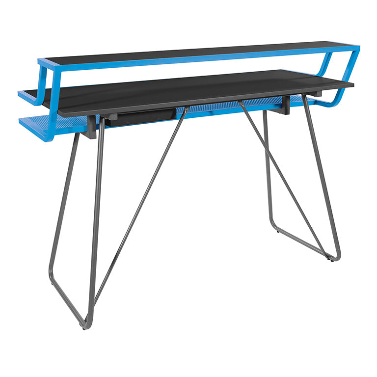 Office Star Products Product Details GLITCH BATTLESTATION GAMING DESK - GLI25