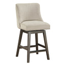 Ave Six by Office Star Products TABURETE DE MOSTRADOR GIRATORIO GRANVILLE DE 26" - GVL26GY-MC