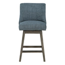 Ave Six by Office Star Products TABURETE DE MOSTRADOR GIRATORIO GRANVILLE DE 26" - GVL26GY-MC