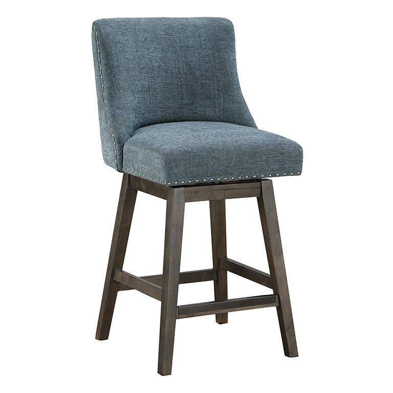 Ave Six by Office Star Products GRANVILLE 26" SWIVEL COUNTER STOOL - GVL26GY-MC