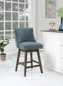 Ave Six by Office Star Products TABURETE DE MOSTRADOR GIRATORIO GRANVILLE DE 26" - GVL26GY-MC