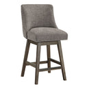 Ave Six by Office Star Products TABURETE DE MOSTRADOR GIRATORIO GRANVILLE DE 26" - GVL26GY-MC