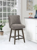 Ave Six by Office Star Products TABURETE DE MOSTRADOR GIRATORIO GRANVILLE DE 26" - GVL26GY-MC