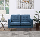 Ave Six by Office Star Products GRAYBURN MID-CENTURY 2-CUSHION LOVESEAT - GYB52-H