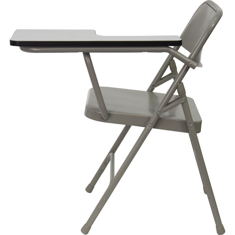 FLASH Ralph Premium Steel Folding Chair with Tablet Arm - HF-309AST-GG