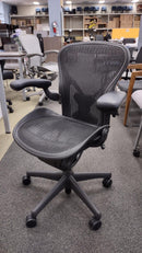 USED Herman Miller Aeron Black Chairs
