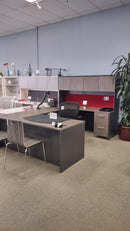 Monterey Desk Shell 30"D x 66"W with pedestal