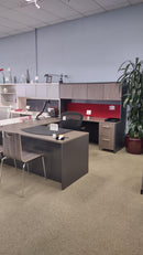 Monterey Desk Shell 30"D x 66"W with pedestal