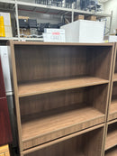 USED Walnut Bookcase 14" x 32" – Commercial Office Storage Shelf