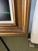 Warm Color Guitar Painting