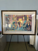 The Pink Parrot Painting