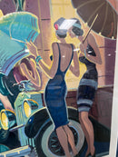 The Pink Parrot Painting