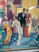 The Pink Parrot Painting