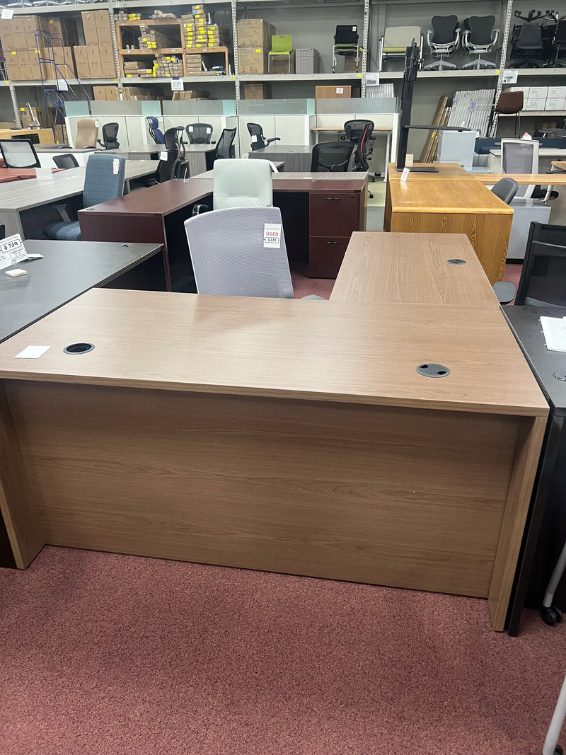 CLEARANCE - New HON Brown L-Desk