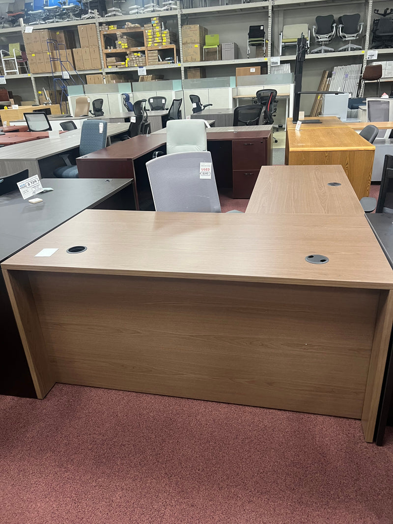 CLEARANCE - New HON Brown L-Desk