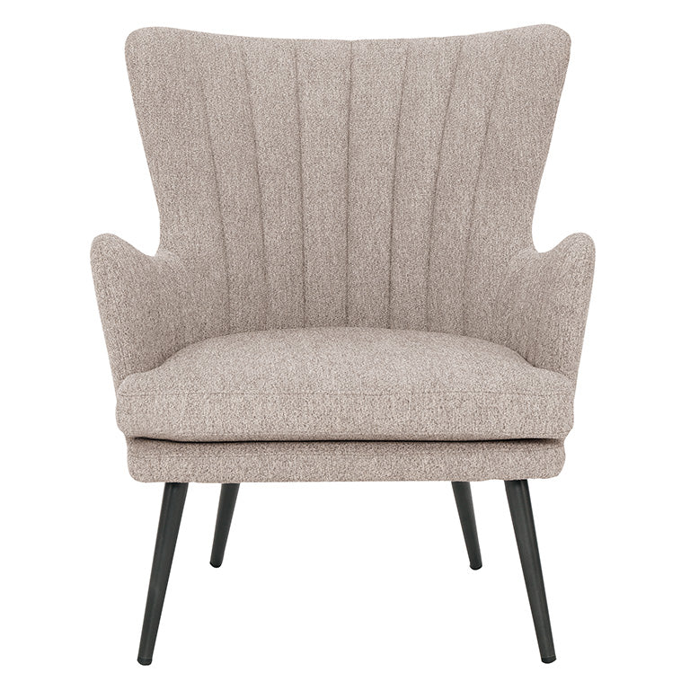 Ave Six by Office Star JENSON ACCENT CHAIR WITH GREEN FABRIC AND GREY LEGS - JEN