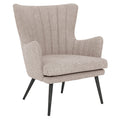 Ave Six by Office Star JENSON ACCENT CHAIR WITH GREEN FABRIC AND GREY LEGS - JEN