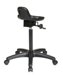 Saddle Seat Stool with Seat Angle Adjustment by Office Star - KH206