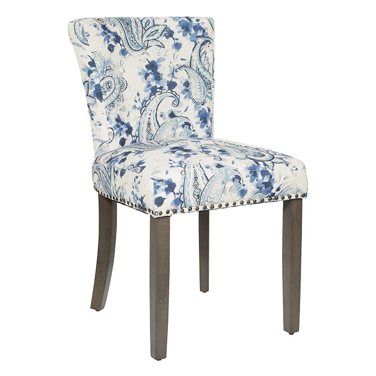 Ave Six by Office Star KENDAL DINING CHAIR IN SMOKE - KNDG