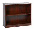 Office Star Products 36WX12DX30H 2-SHELF BOOKCASE WITH 1" THICK SHELVES - LBC361230