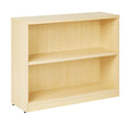 Office Star Products 36WX12DX30H 2-SHELF BOOKCASE WITH 1" THICK SHELVES - LBC361230