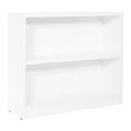 Office Star Products 36WX12DX30H 2-SHELF BOOKCASE WITH 1" THICK SHELVES - LBC361230