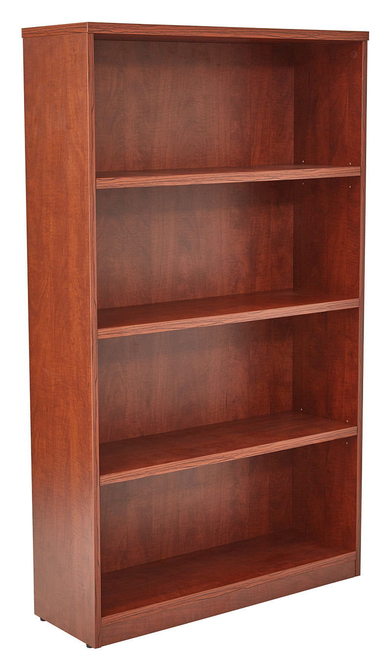Office Star Products 36WX12DX60H 4-SHELF BOOKCASE WITH 1" THICK SHELVES - LBC361260