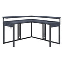 Office Star Products LOADOUT L-SHAPE GAMING DESK - LDT5454GLD