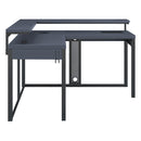 Office Star Products LOADOUT L-SHAPE GAMING DESK - LDT5454GLD