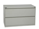 Office Star Products ARCHIVADOR LATERAL DE 2 GAVETAS DE 42" DE ANCHO CON CERRADURA DE CILINDRO REMOVIBLE Y DESLIZADORES AJUSTABLES - LF242