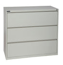Office Star Products ARCHIVERO LATERAL DE 3 CAJONES DE 42" DE ANCHO CON CERRADURA DE CILINDRO REMOVIBLE Y DESLIZADORES AJUSTABLES - LF342