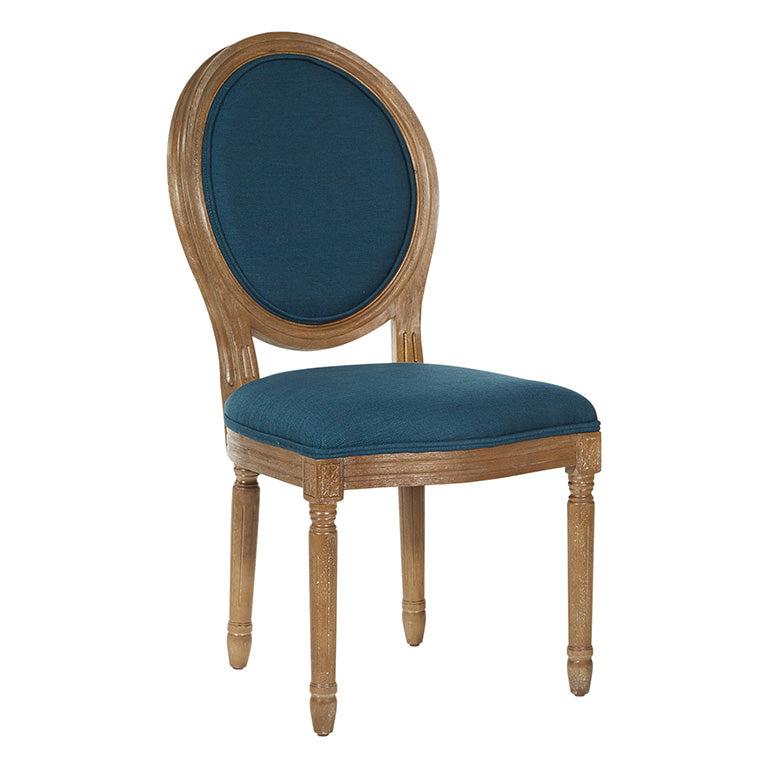 Ave Six by Office Star LILLIA OVAL BACK CHAIR - LLA
