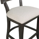 Ave Six by Office Star Products TABURETE DE MOSTRADOR CON RESPALDO DE REJILLA DE 26" LANTANA - LNT26-L32