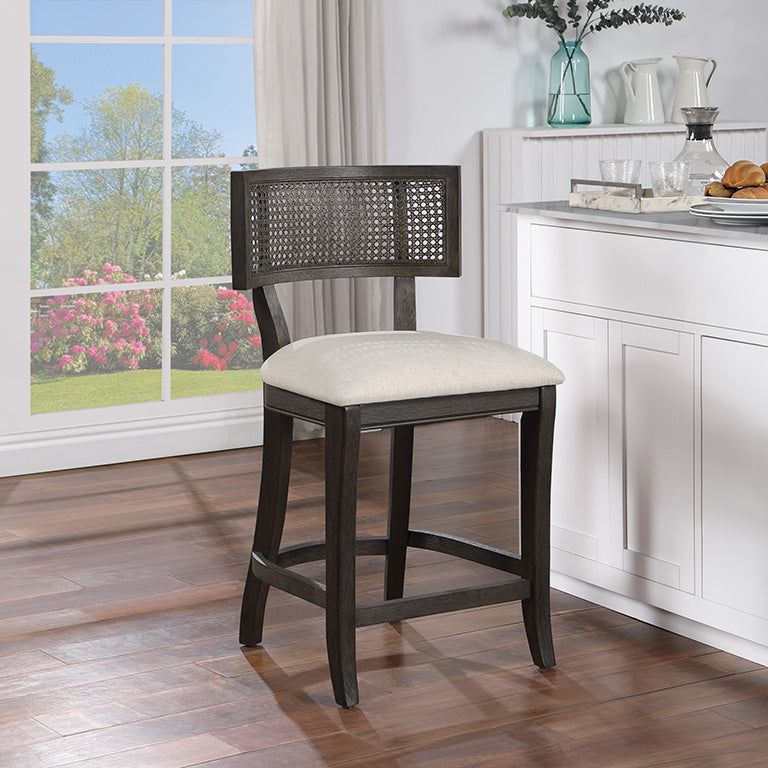 Ave Six by Office Star Products LANTANA 26" CANE BACK COUNTER STOOL - LNT26-L32