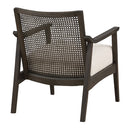 Ave Six by Office Star LANTANA CANE BACK ARM CHAIR - LNT511-L32