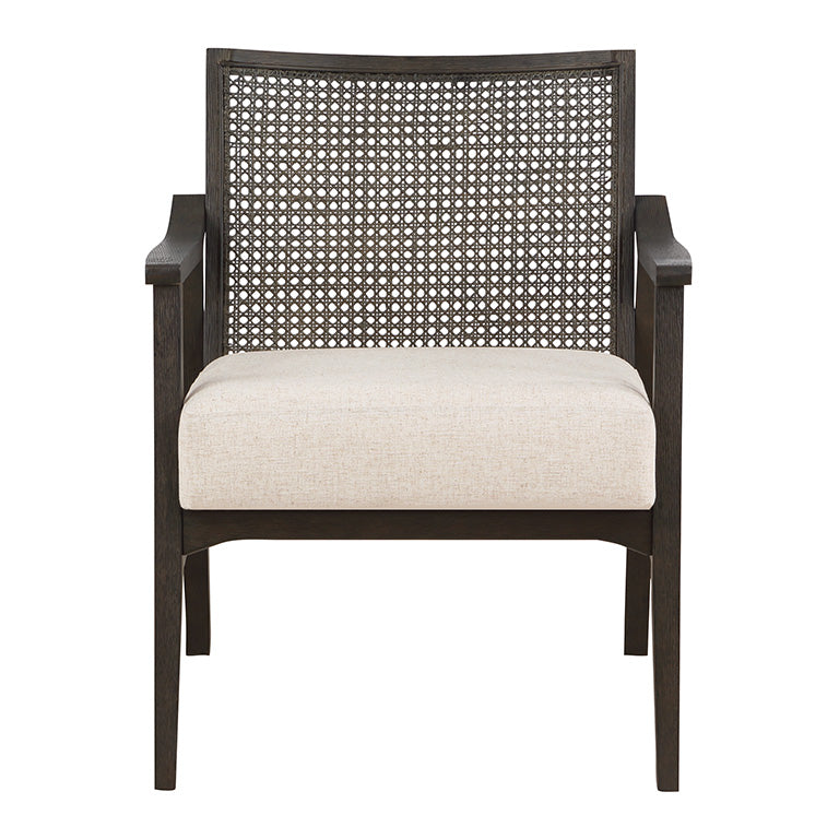 Ave Six by Office Star LANTANA CANE BACK ARM CHAIR - LNT511-L32
