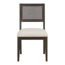 Ave Six by Office Star LANTANA CANE BACK DINING CHAIR 2 PK - LNTDC2-L32