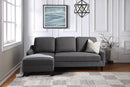 Ave Six by Office Star Products SOFÁ CAMA CON CHAISE LONGUE LESTER - LST55S